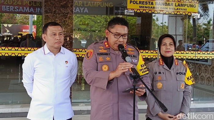 Kapolres Lampung Selatan AKBP Yusriando Yusrin.