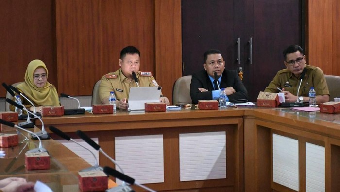 Kegiatan entry meeting pengawasan penyelenggaraan pemerintahan di Banyuasin.