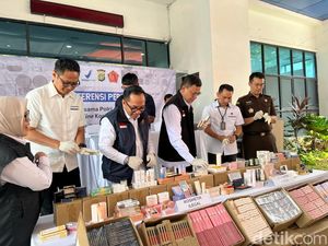 Penampakan Kosmetik Ilegal Lamiela & SVMY yang Diamankan BPOM RI