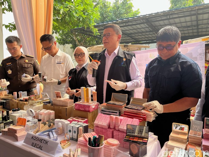 Penampakan Kosmetik Ilegal Lamiela & SVMY yang Diamankan BPOM RI