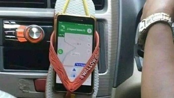 Sandal jepit pun jadi. Foto: Anything gone wrong via Bored Panda