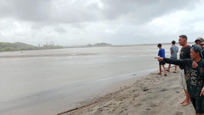 Lokasi korban tenggelam saat menjala ikan