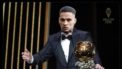 Meme Satire Antony Dirampok karena Tak Dapat Ballon dOr 2024
