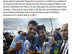 Rodri Menang Ballon dOr, Netizen Debat Apa Vini Jr Lebih Layak