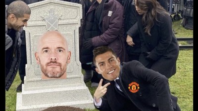 Meme MU Pecat Ten Hag: Akhir Sebuah Era, Ronaldo pun Tertawa