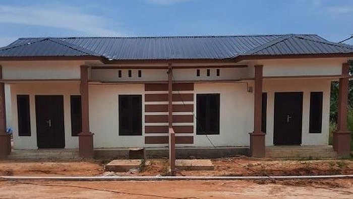 Penampakan rumah di Cemara Asri 1.