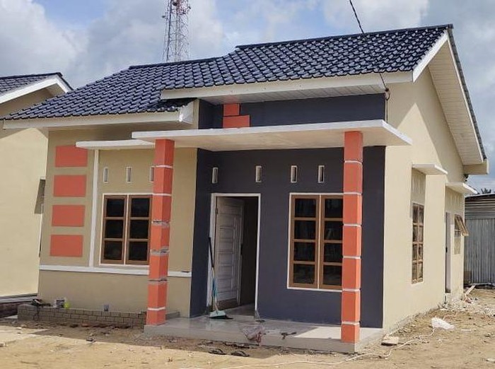 Penampakan rumah di Siagian Agro Residence