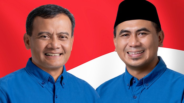 Pasangan calon gubernur dan wakil gubernur Jawa Tengah, Ahmad Luthfi dan Taj Yasin Maimoen. Foto diunggah Selasa (29/10/2024).