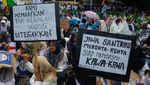 Ribuan Santri Jogja Serukan Aksi Solidaritas Anti Miras di Polda DIY