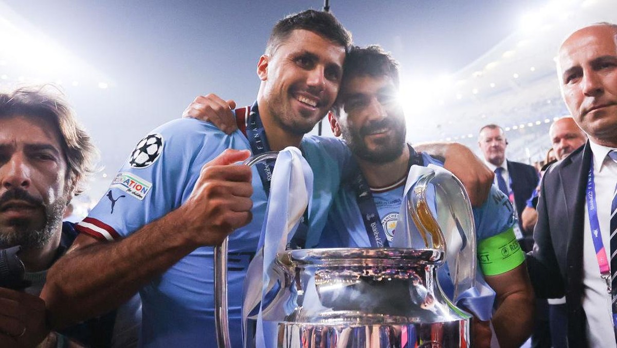 Ilkay Guendogan menilai Rodri pantas meraih Ballon dOr 2024 (Foto: Getty Images/James Gill - Danehouse)