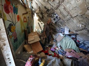 Momen Pilu Sekolah di Gaza Ikut Diserang Israel, Banyak Anak Tewas-Luka Serius