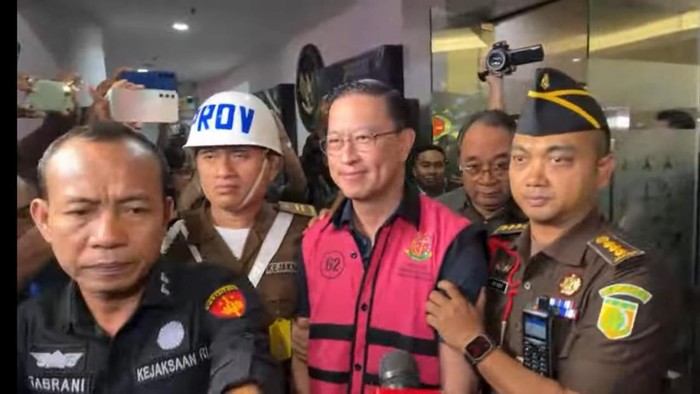 Tom Lembong ditahan Kejagung di kasus korupsi impor gula (Screenshot YouTube Kejagung)