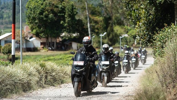 Yamaha Nmax Turbo Touring in West Java Yamaha Nmax Turbo Touring in West Java