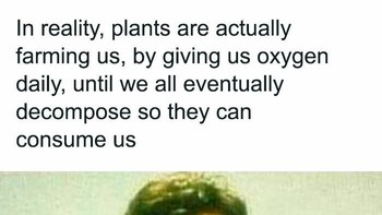 Pada akhirnya manusia juga diserap tumbuhan. Foto: Butcher C. Cazzoti via Bored Panda