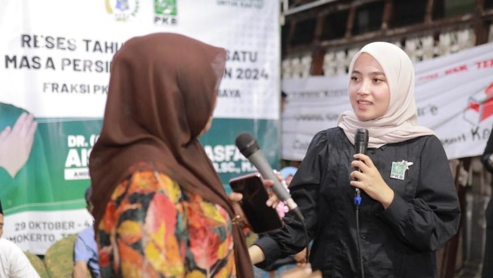 Anggota Komisi D DPRD Surabaya Ais Shafiyah Asfar