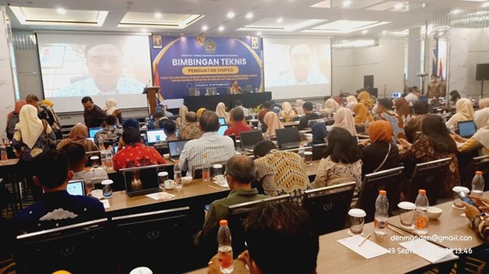 Bimbingan Teknis penguatan Simpeg Kemenag RI