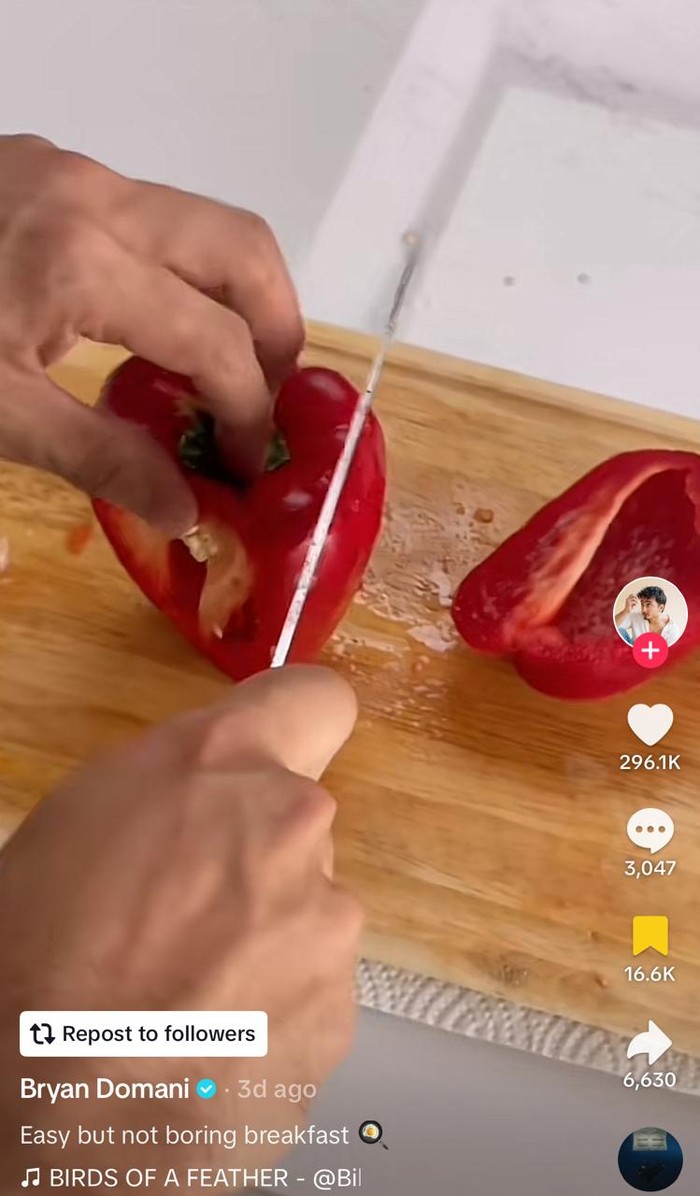 Bryan Domani Masak Shakshouka, Menu Sarapan Praktis dan Sehat