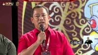 Calon Wakil Gubernur Jateng nomor urut 1, Hendrar Prihadi (Hendi) dalam debat perdana Pilkada Jateng (Foto: Tangkapan Layar YouTube KPU Jateng)