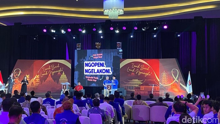 Debat perdana Pilgub Jateng 2024, Semarang (30/10/2024).