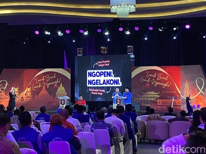 Debat perdana Pilgub Jateng 2024, Semarang (30/10/2024).