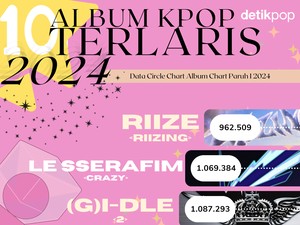 10 Album K-Pop Terlaris 2024