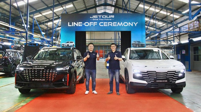 Mobil Jetour dirakit di Indonesia