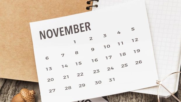 Kalender bulan November