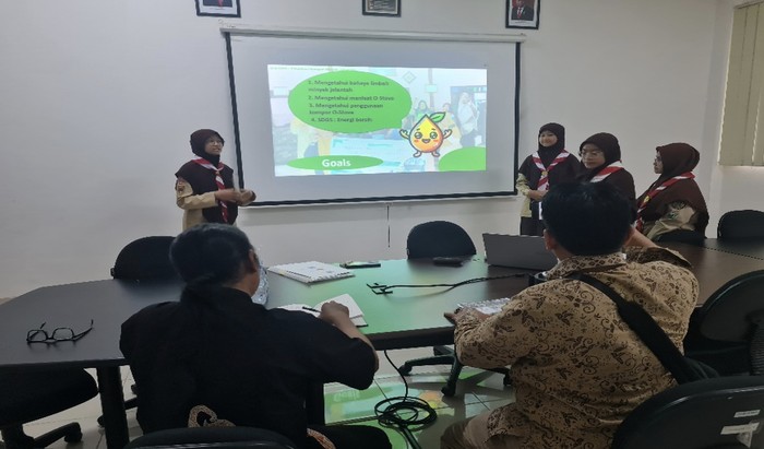 Kompor minyak jelantah buatan siswa SMA CT ARSA Sukoharjo