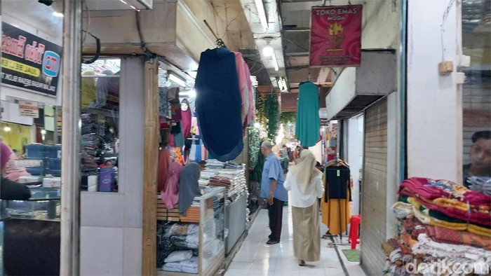 Lokasi pria pamer kelamin di Pasar Besar Kota Malang.
