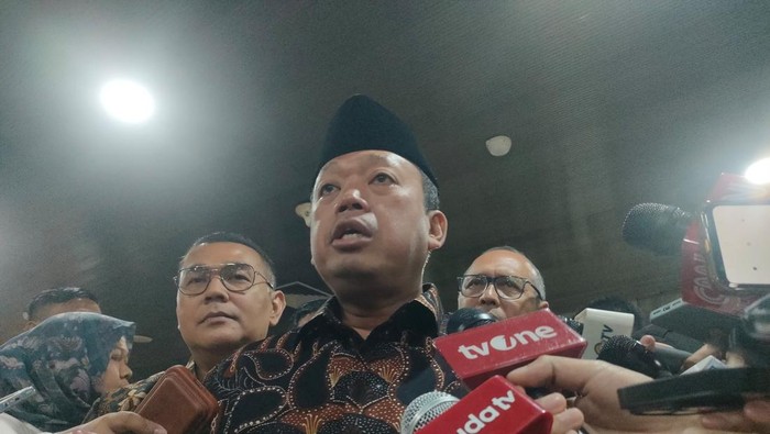 Menteri ATR Nusron Wahid (Dwi/detikcom)