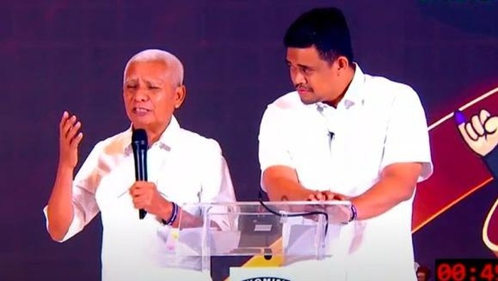 Pasangan Bobby Nasution dan Surya