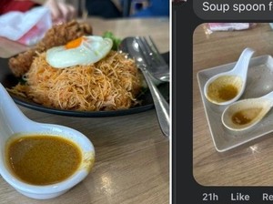 Pelanggan Kaget Harga Sesendok Saus Kari Sampai Rp 7 Ribu