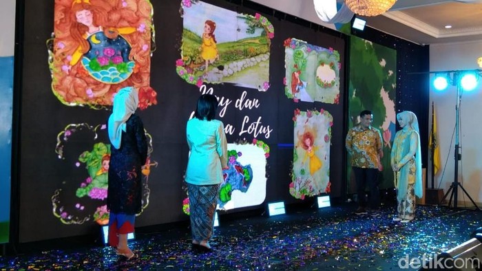 Peluncuran buku Nay dan Bunga Lotus.