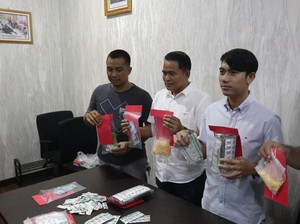 7 Pengedar Pil Koplo di Serang Ditangkap, Ribuan Butir Pil Disita
