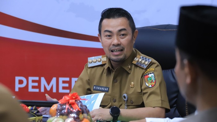 Pj Wali Kota Pekanbaru, Risnandar Mahiwa. (Dok Diskominfotiksan Pekanbaru)