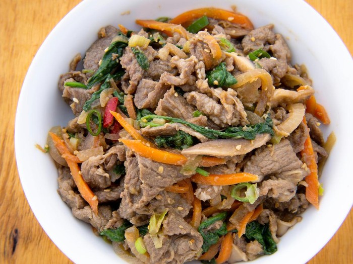 Resep Daging Tumis Sayuran Bumbu WIjen