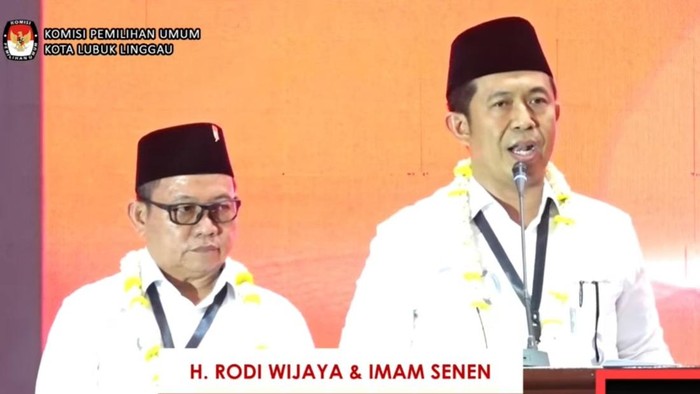 Rodi Wijaya sampaikan visi-misi di debat perdana Pilkada Lubuklinggau.