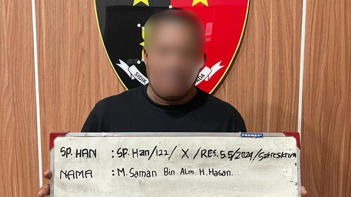 Saman pemilik sumur minyak ilegal di Keluang Muba ditangkap polisi.