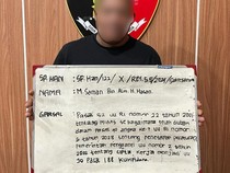 Polisi Tangkap Pemilik Sumur Minyak Ilegal yang Terbakar di Keluang Muba