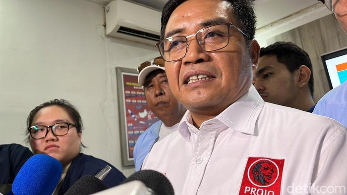 Sekjen Projo Handoko (Rifka Amalia/detikcom)