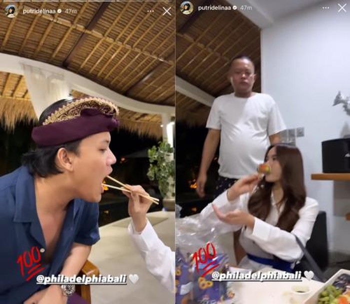 Serunya Rizky Febian dan Mahalini Saat Masak dan Makan Bersama Serunya Rizky Febian dan Mahalini Saat Masak dan Makan Bersama