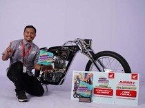 Penantian Setahun, Vulla Hendrata Raih Juara Nasional Honda Modif Contest