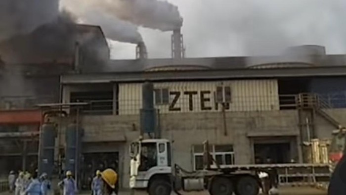 Tungku milik PT ZTEN Morowali meledak.