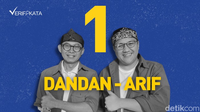 Verifikata Paslon 01 Dandan-Arif