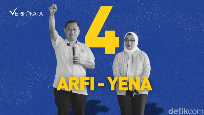 Verifikata paslon 04 Pilwalkot Bandung Arfi-Yena