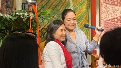 Foto: Minggu Pertama Veronica Tan Jadi Wamen, Ikut Talkshow Belajar Berkebaya