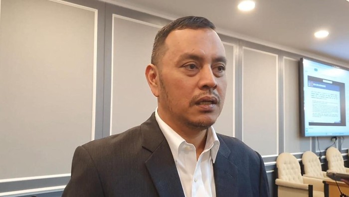 Ketua DPP Partai NasDem, Willy Aditya, di kompleks parlemen, Senayan, Jakarta Pusat, Rabu (30/10/2024).