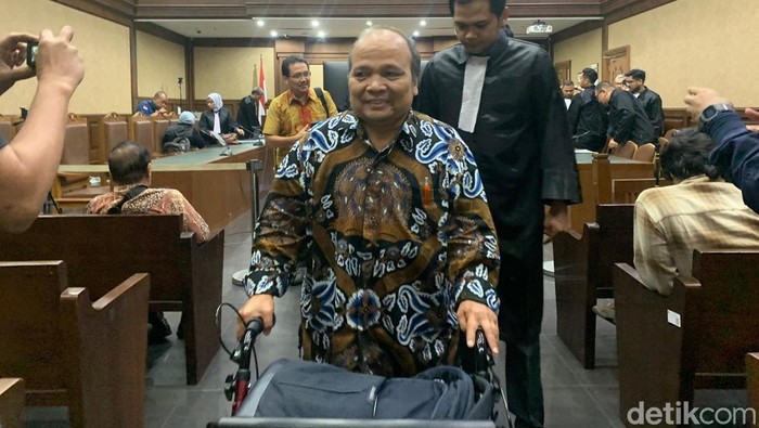 Ahli tindak pidana pencucian uang, Yunus Husein. (Mulia Budi/detikcom)
