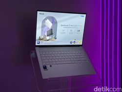 Wujud Asus Zenbook S 14 OLED, Laptop 1,2 kg Harga Rp 28 Juta