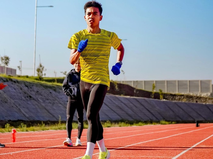Atlet jalan cepat asal Gunungkidul, Bayu Prasetyo, dipanggil Timnas Indonesia jelang SEA Games Thailand 2025. Foto diunggah Kamis (31/10/2024).